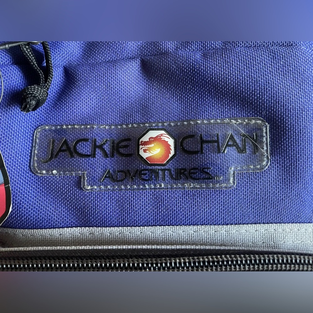 RARE Jackie Chan Adventures Cartoon Backpack New w/ Tag 2002 (See Photos) HTF - Picture 7 of 16